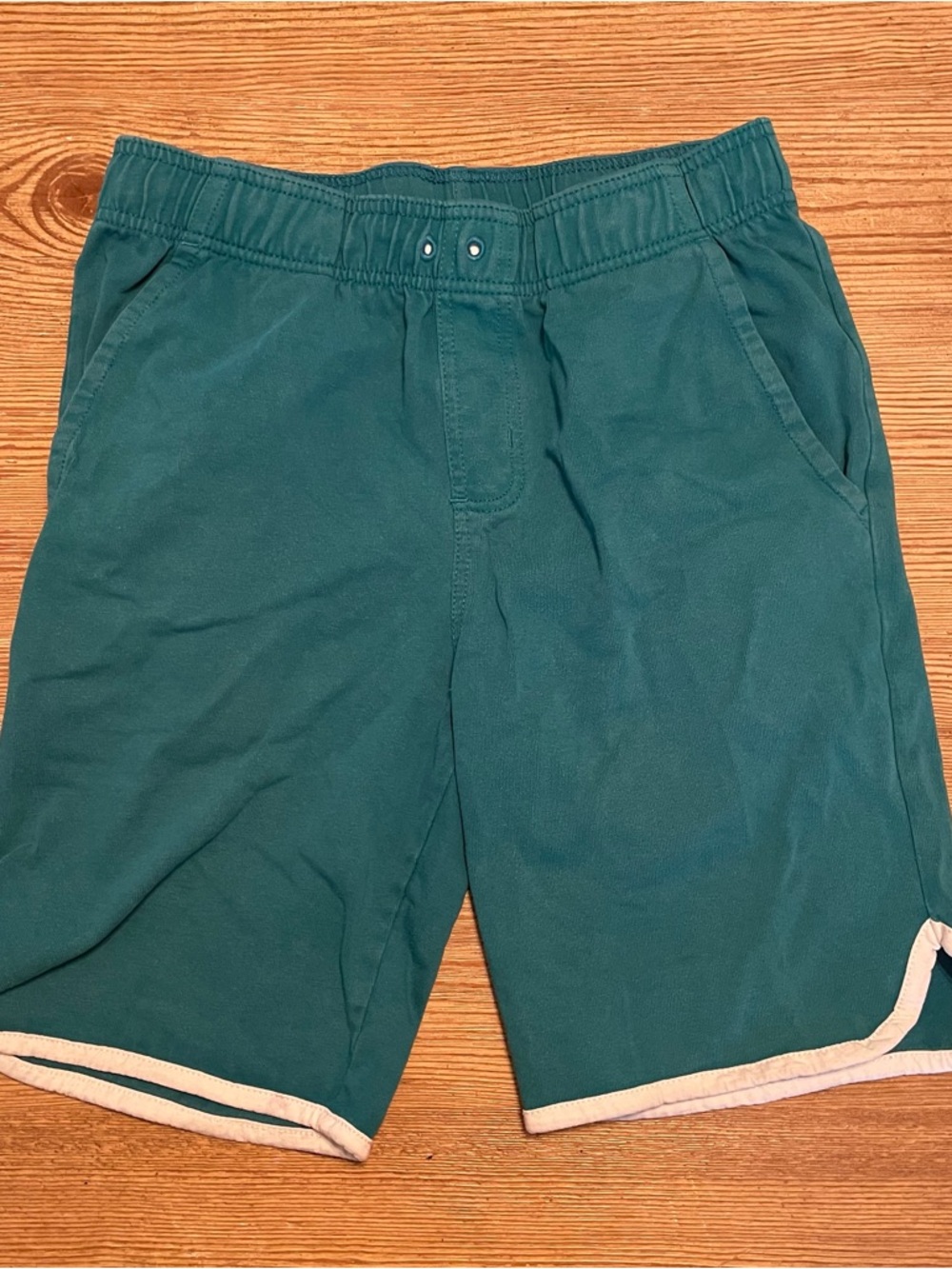 Tea Collection Teal Casual Elastic Waist Shorts